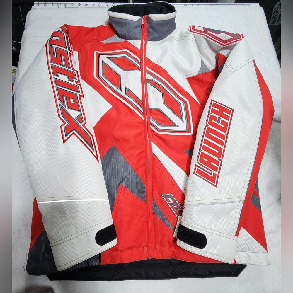 Castle X Red and White Jacket